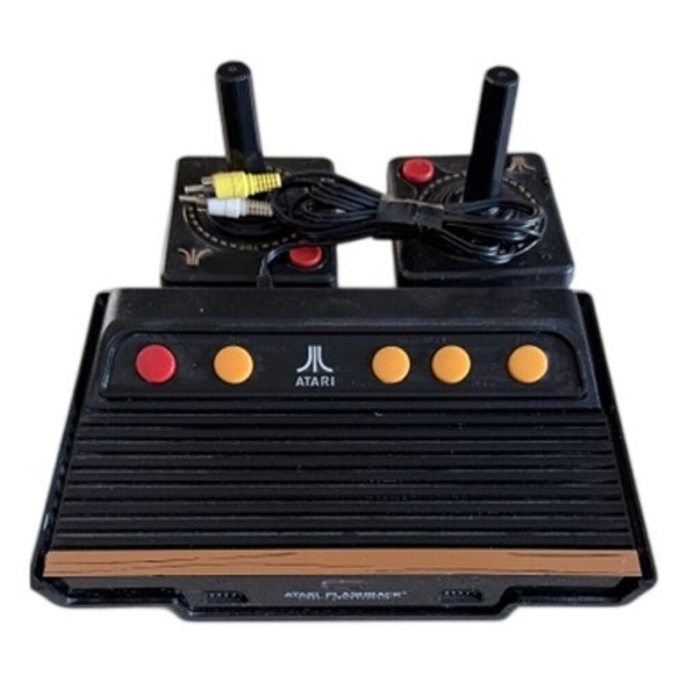 Atari Flashback Classic Game Console w/ 2 Wireless Joysticks RCA Plug & Play